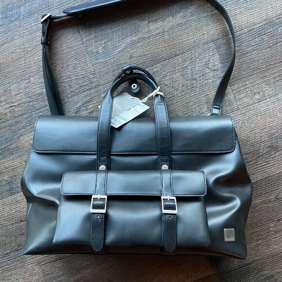 MOSHI TREYA BLACK CONVERTIBLE SATCHEL/BACKBACK - Picture 3 of 11